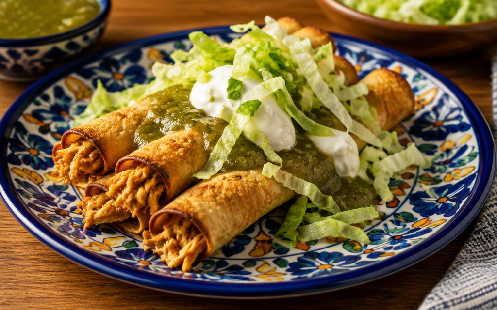 Taquitos de pollo